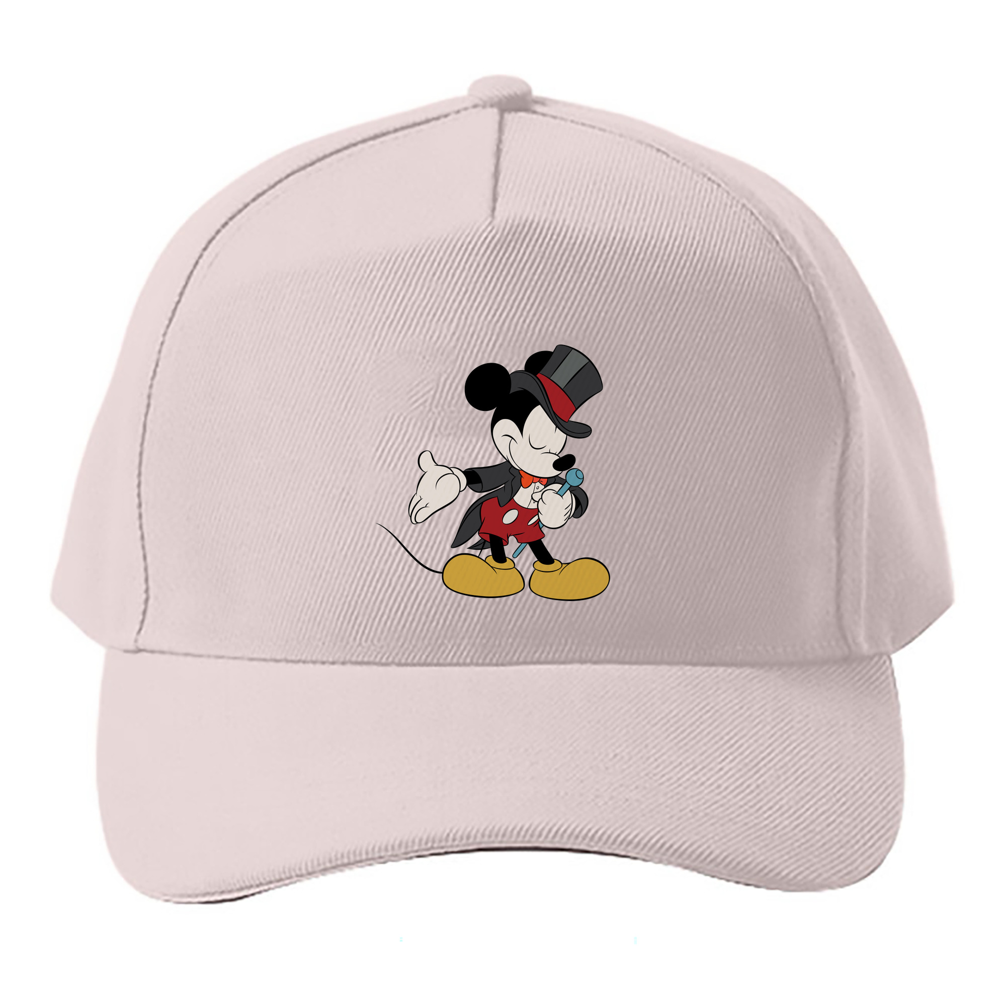 （画像用） ミッキーマウス Mickey Mouse ベースボールキャップ 綿100％ 男女兼用 帽子 スポーツ